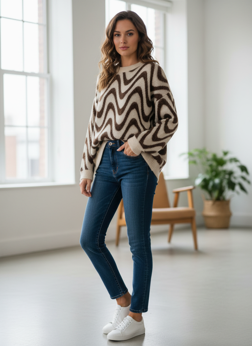 Pullover-Langarm & Chillig