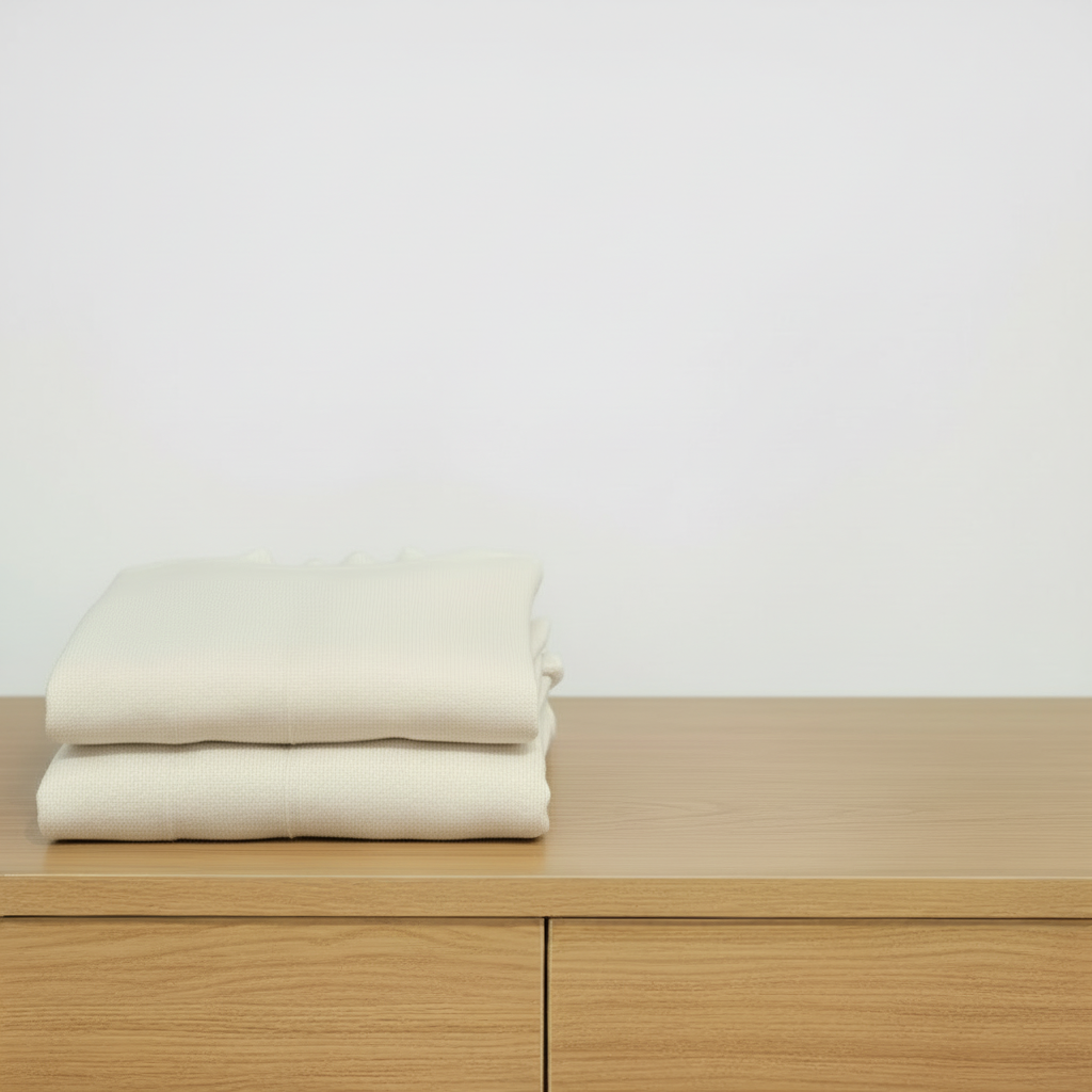 Damen Pullover-Kleid mit Langarm – Khaki-Grün & Beige